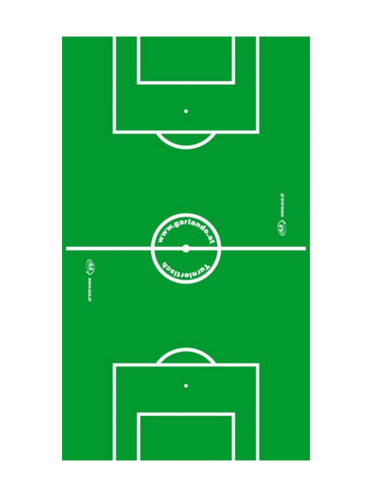 Garlando Spielfeldfolie lang 122.5x70.5cm